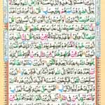 Read Online Colored Coded AlQuran Parah/Part/Siparah No. 23